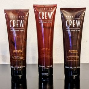 American Crew firm hold styling gel. All 3 for$20 or individually for $8 ea